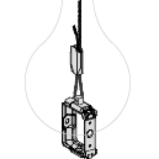 Imagem de Canalis - fixação universal / cabo de aço para KBB