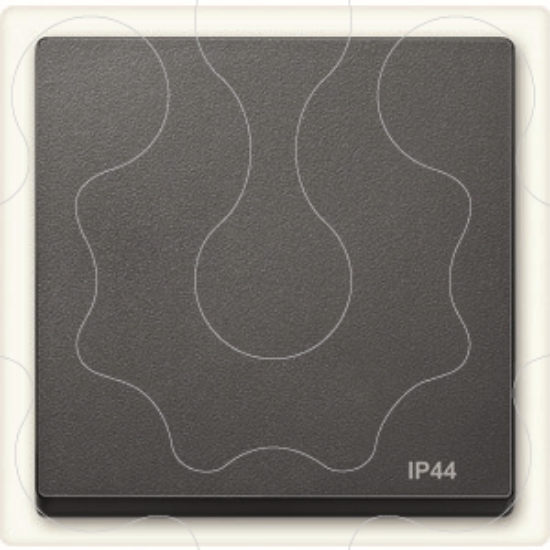 Imagem de TECLA SIMPLES IP44 SM ANT TP