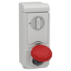Imagem de Unika interlocked socket - 16 A - 3P + E - 380...415 V AC - IP65 - wall
