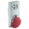 Imagem de Unika interlocked socket - 16 A - 3P + N + E - 380...415 V AC - IP65 - panel