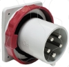 Imagem de PratiKa plug - straight - 63A - 3P + N + E - 380...415 V AC - IP67 - panel