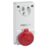 Imagem de Unika interlocked socket - 16 A - 3P + N + E - 380...415 V AC - IP65 - panel