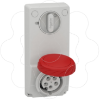 Imagem de Unika interlocked socket - 16 A - 3P + N + E - 380...415 V AC - IP65 - panel