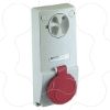 Imagem de Unika interlocked socket - 16 A - 3P + N + E - 380...415 V AC - IP65 - panel