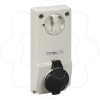 Imagem de Unika interlocked socket - 16 A - 3P + N + E - 480...500 V AC - IP44 - panel