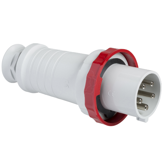 Imagem de PratiKa wander plug - straight - 63 A - 3P + N + E - 380...415 V AC - IP67