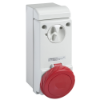 Imagem de Unika interlocked socket - 32 A - 3P + N + E - 380...415 V AC - IP65 - wall