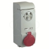 Imagem de Unika interlocked socket - 32 A - 3P + N + E - 380...415 V AC - IP65 - wall
