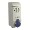 Imagem de Unika interlocked socket - 32 A - 2P + E - 200...250 V AC - IP44 - wall