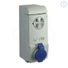 Imagem de Unika interlocked socket - 32 A - 2P + E - 200...250 V AC - IP44 - wall
