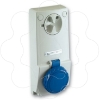 Imagem de Unika interlocked socket - 16 A - 3P + E - 200...250 V AC - IP65 - panel