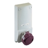 Imagem de interlocked socket - 16 A - 2P - 230 V AC - IP 65 - panel