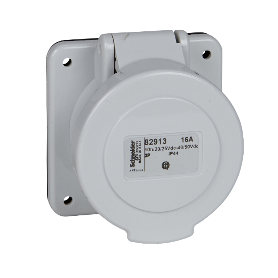 Imagem de PratiKa industrial socket - 32 A - 2P - 20...25 V DC - IP44