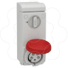 Imagem de Unika interlocked socket - 32 A - 3P + N + E - 380...415 V AC - IP65 - wall