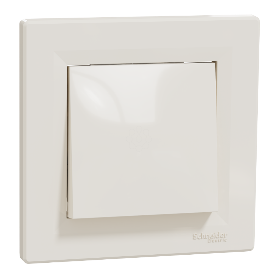 Imagem de Asfora - Interruptor unipolar - 10A - Creme