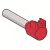 Imagem de ponteira simp. p/ lingueta porta-ref. de encaixar – tm longo – 35 mm2 - vermelho