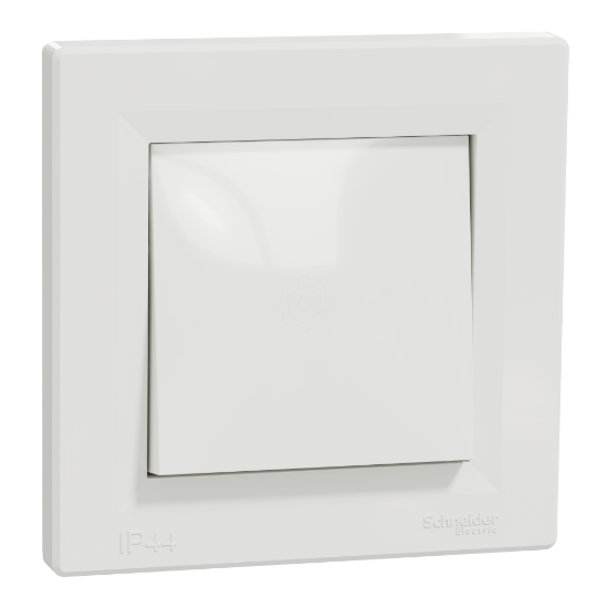 Imagem de Asfora - Comutador de escada - 10A - IP44 - Branco