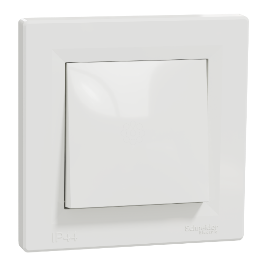 Imagem de Asfora - Interruptor unipolar - 10A - IP44 - Branco