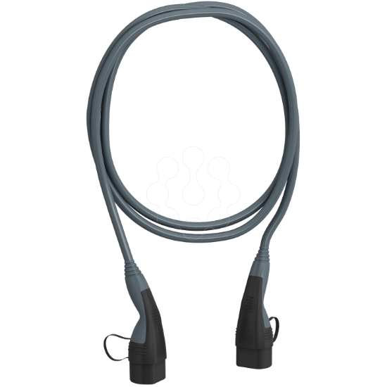 Imagem de EVlink Charging cable 5m 32A 1-Phase T2-T2 IEC EV accessory