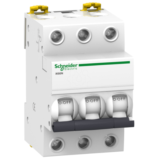 Imagem de Acti9 iK60N   Disjuntor   3P   63A   Curva C   6000A IEC 60898 1