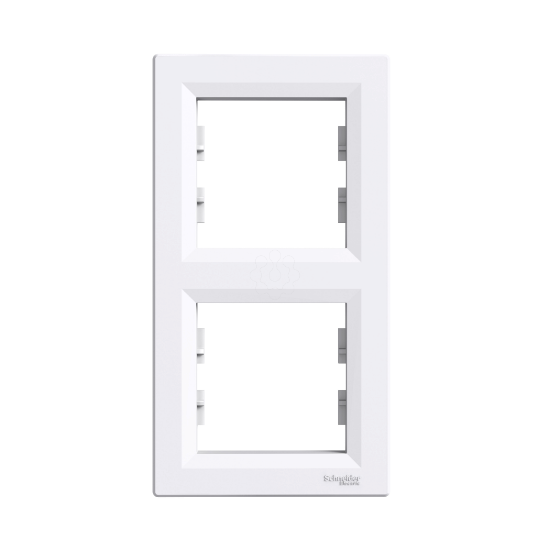 Imagem de Asfora - Quadro vertical 2 elementos - Branco