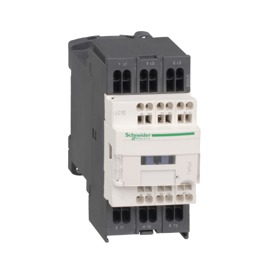 Imagem de Contactor Tesys D   3P3 NA   AC 3   = 440 V 25 A   24 V CA bobina
