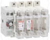 Imagem de interruptor seccionador para fusíveis TeSys GS2Q - 4P 400A tamanho 2 esquerdo