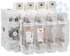 Imagem de interruptor seccionador para fusíveis TeSys GS2J - 4P 100A 22x58 esquerdo