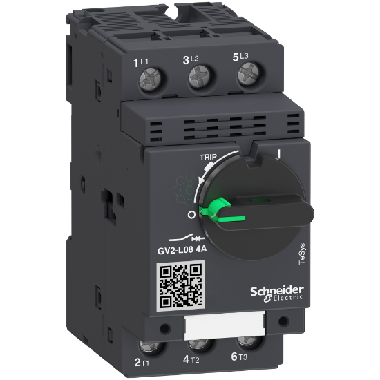 Imagem de Disjuntor-motor magnético GV2L 4A 50KA