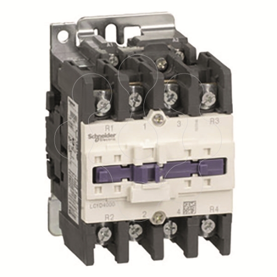 Imagem de TeSys D contactor   4P2 NO + 2 NC   AC 1 = 440 V 60 A 220 V AC 50/60 Hz coil