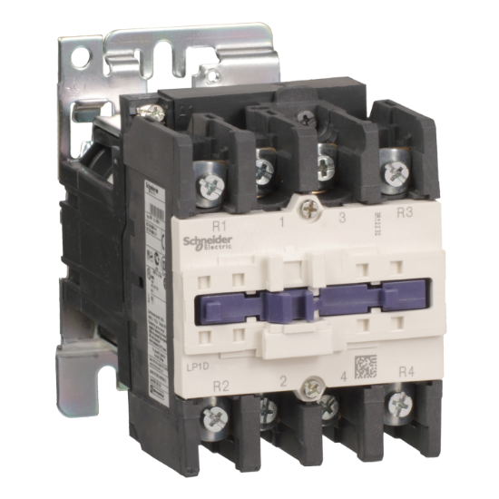 Imagem de Contactor Tesys D   4P2 NA + 2 NF   AC 1   = 440 V 125 A   24 V CC bobina