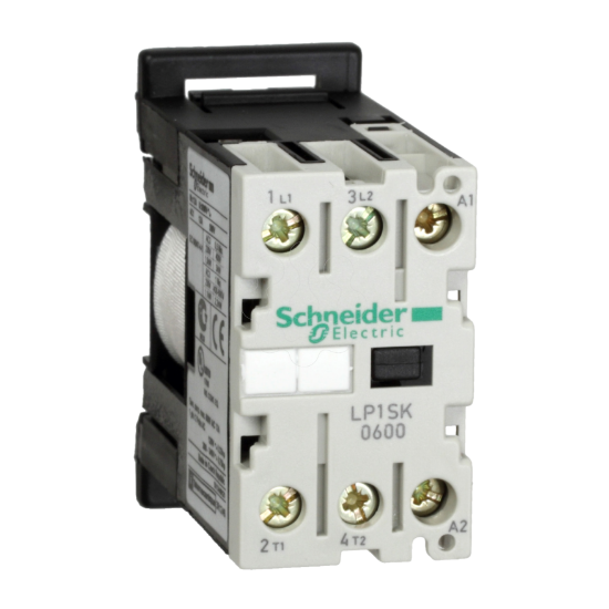 Imagem de contactor - TeSys LP1SK - 6A AC3 2P 24VCC