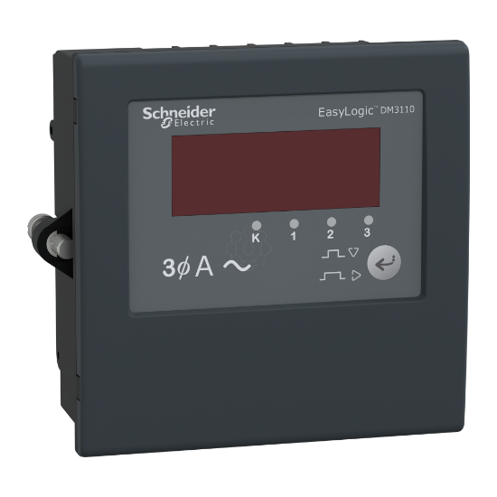 Imagem de EasyLogic - Medidor de Painel Digital DM3000 - Amperímetro - trifásico