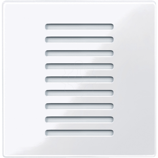 Imagem de Room temperature control unit for properties, active white, glossy, System M