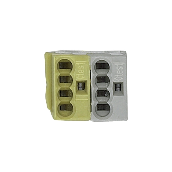 Imagem de CONECTOR PARA BUS KNX BRANCO/AMARELO