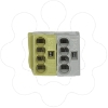 Imagem de CONECTOR PARA BUS KNX BRANCO/AMARELO
