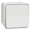 Imagem de Comutador de escada monobloco, Mureva Styl, saliente, IP55, 16A, Branco
