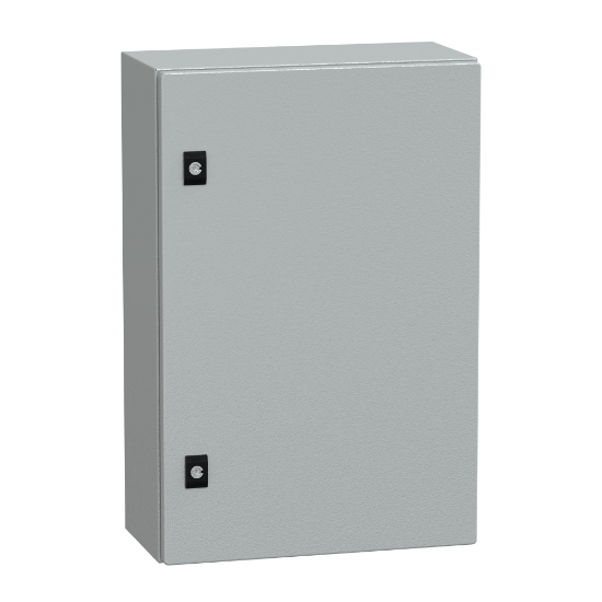 Imagem de Spacial CRN plain door with mount.plate. H600xW400xD200 IP66 IK10 RAL7035..