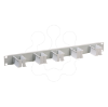 Imagem de Actassi - 19" front panel 1U with 5 insulating cable guides - RAL7035
