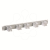 Imagem de Actassi - 19" front panel 1U with 5 insulating cable guides - RAL7035