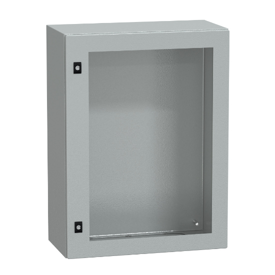 Imagem de Spacial CRN tspt door w/o mount.plate. H800xW600xD300 IP66 IK08 RAL7035..