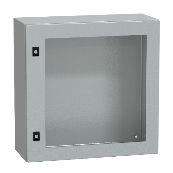 Imagem de Spacial CRN tspt door w/o mount.plate. H600xW600xD250 IP66 IK08 RAL7035..