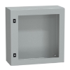 Imagem de Spacial CRN tspt door w/o mount.plate. H600xW600xD250 IP66 IK08 RAL7035..