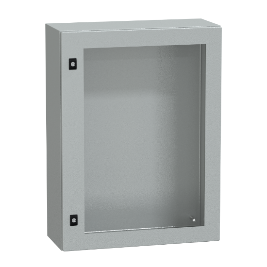 Imagem de Spacial CRN tspt door w/o mount.plate. H800xW600xD250 IP66 IK08 RAL7035..