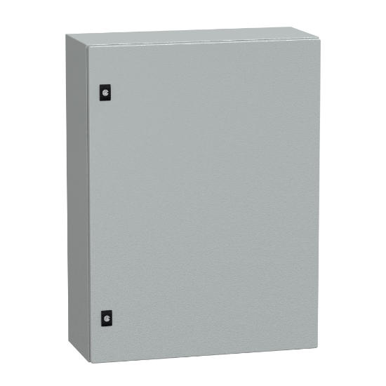 Imagem de Spacial CRN plain door with mount.plate. H800xW600xD250 IP66 IK10 RAL7035..