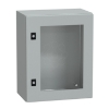 Imagem de Spacial CRN tspt door w/o mount.plate. H500xW400xD250 IP66 IK08 RAL7035..