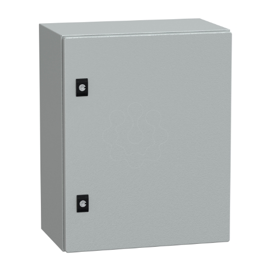 Imagem de Spacial CRN plain door with mount.plate. H500xW400xD250 IP66 IK10 RAL7035..