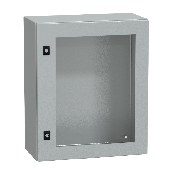 Imagem de Spacial CRN tspt door w/o mount.plate. H600xW500xD250 IP66 IK08 RAL7035..