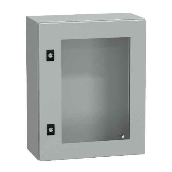 Imagem de Spacial CRN tspt door w/o mount.plate. H500xW400xD200 IP66 IK08 RAL7035..