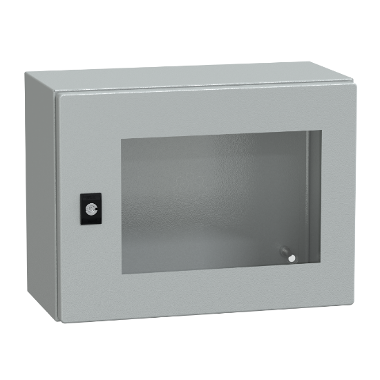 Imagem de Spacial CRN tspt door w/o mount.plate. H300xW400xD200 IP66 IK08 RAL7035..